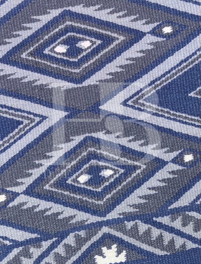 CHEYENNE 1.0 Periwinkle, Steel Blue, Denim, and White Premium Ranch Pad 1283