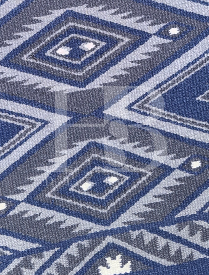 CHEYENNE 1.0 Periwinkle, Steel Blue, Denim, and White Premium Ranch Pad 1283