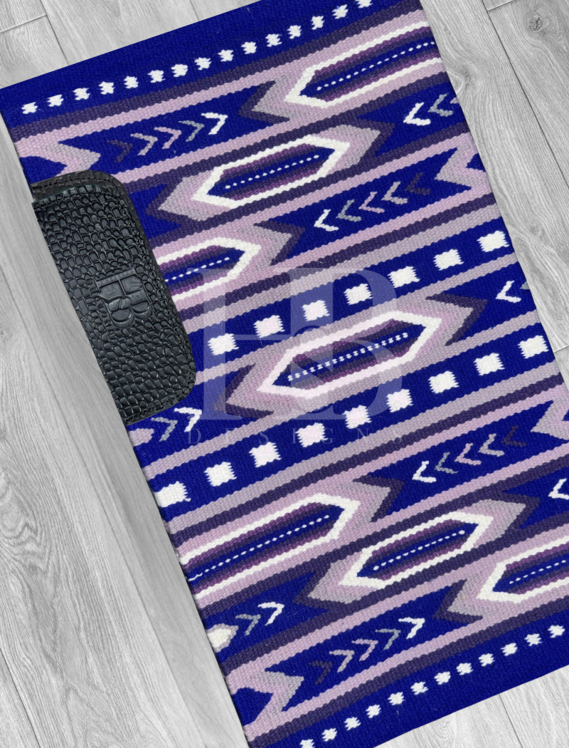 OAKLEY 1.0 Royal Purple, Dusty Lavender, Plum/Eggplant and White Premium Ranch Pad 1284