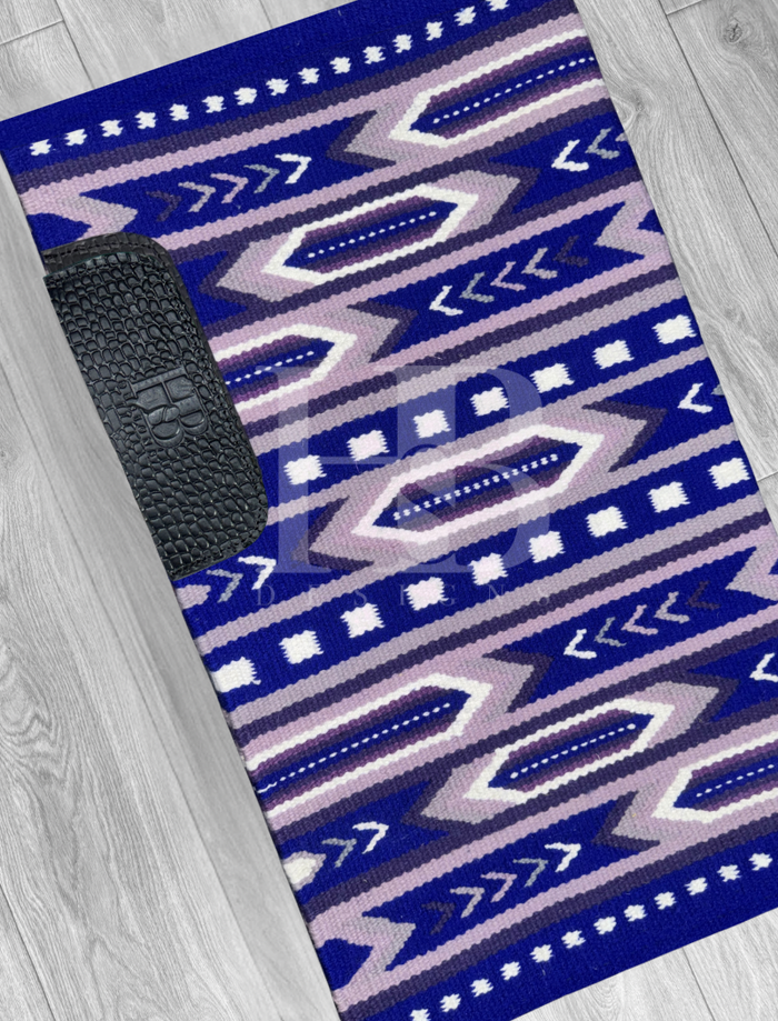 OAKLEY 1.0 Royal Purple, Dusty Lavender, Plum/Eggplant and White Premium Ranch Pad 1284