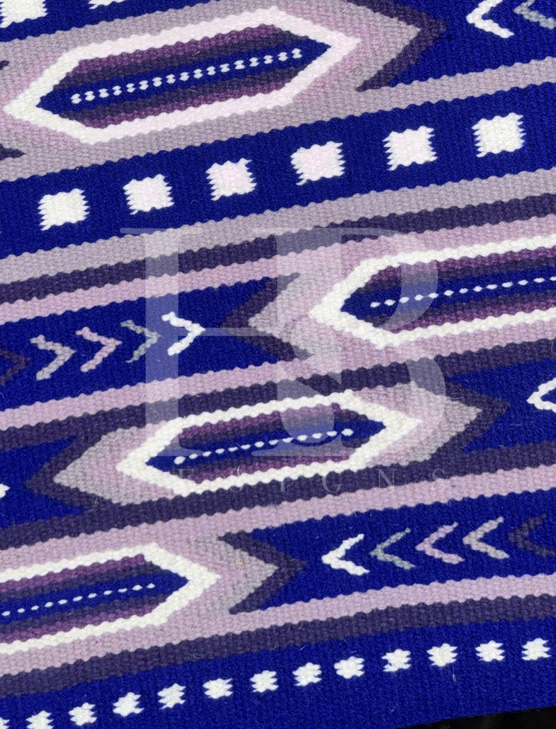 OAKLEY 1.0 Royal Purple, Dusty Lavender, Plum/Eggplant and White Premium Ranch Pad 1284