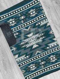 DIXIE 1.0 Blue/Green/Grey, Grey, Pale Seafoam and White Premium Ranch Pad 1287