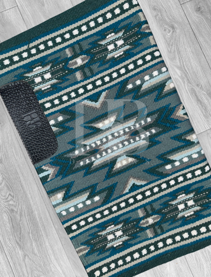 DIXIE 1.0 Blue/Green/Grey, Grey, Pale Seafoam and White Premium Ranch Pad 1287