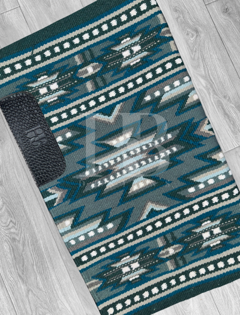 DIXIE 1.0 Blue/Green/Grey, Grey, Pale Seafoam and White Premium Ranch Pad 1287