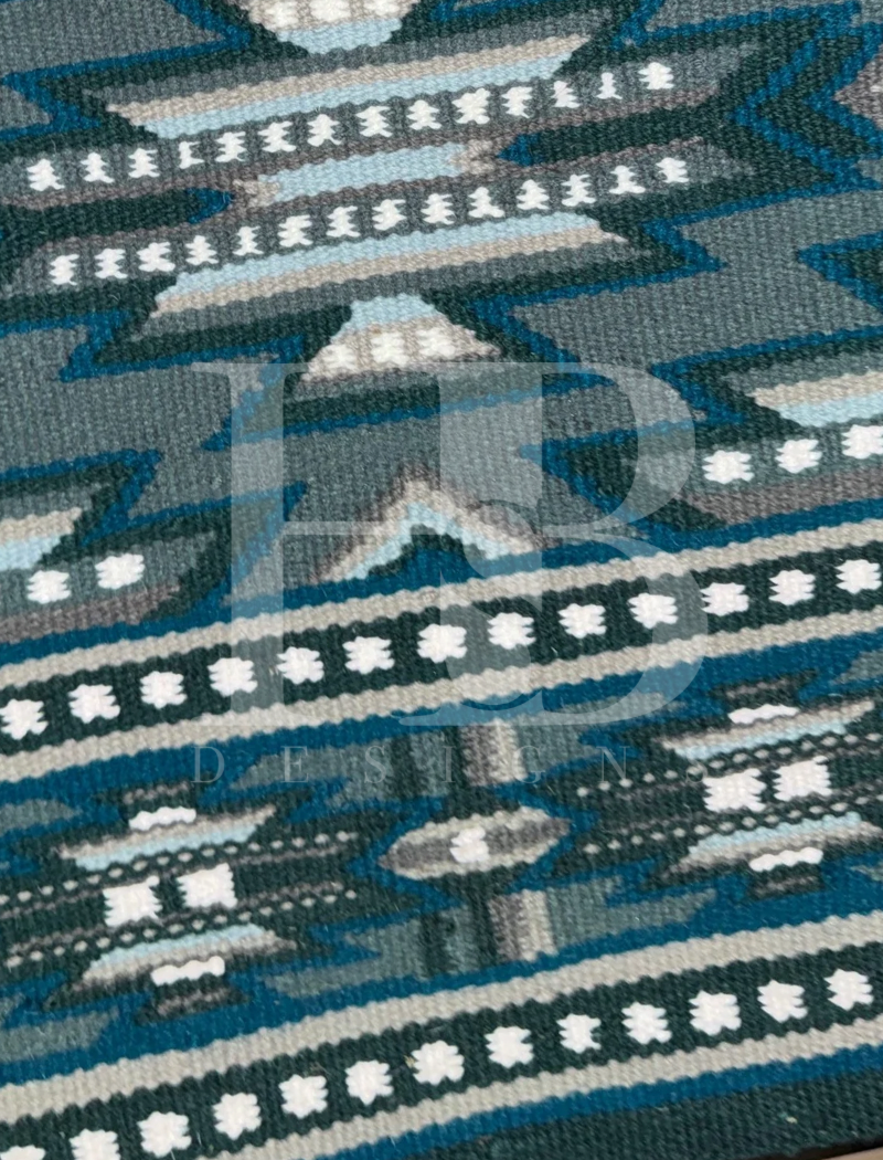 DIXIE 1.0 Blue/Green/Grey, Grey, Pale Seafoam and White Premium Ranch Pad 1287