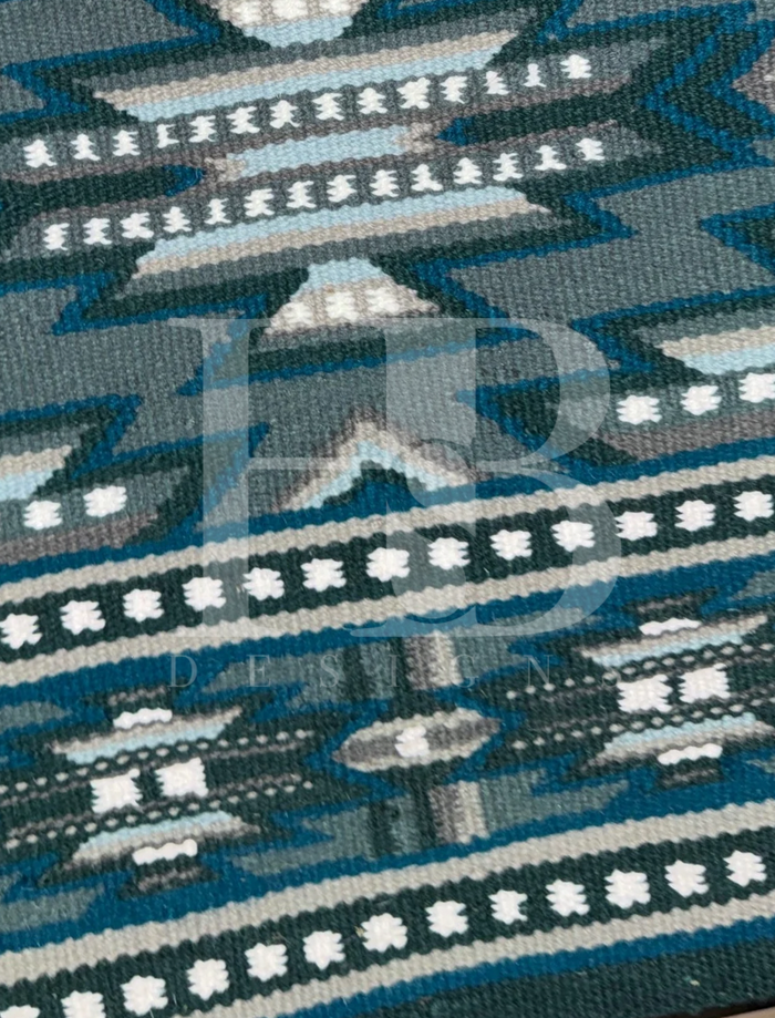 DIXIE 1.0 Blue/Green/Grey, Grey, Pale Seafoam and White Premium Ranch Pad 1287