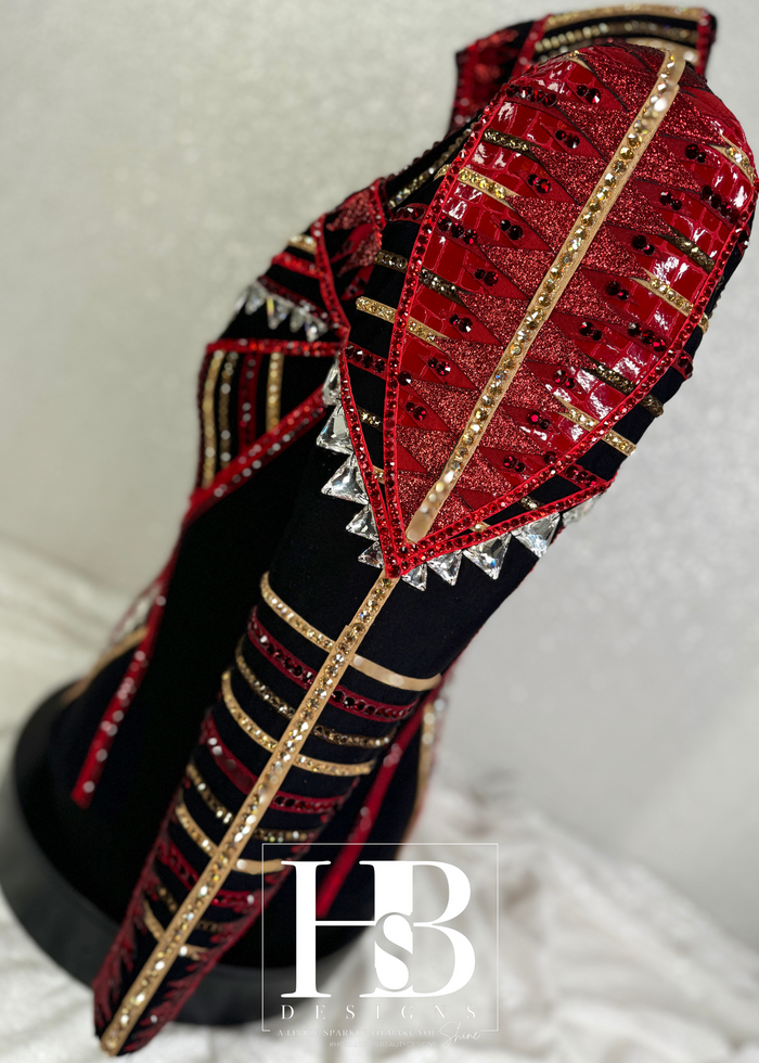 Red, Camel and Chocolate Jacket 1007