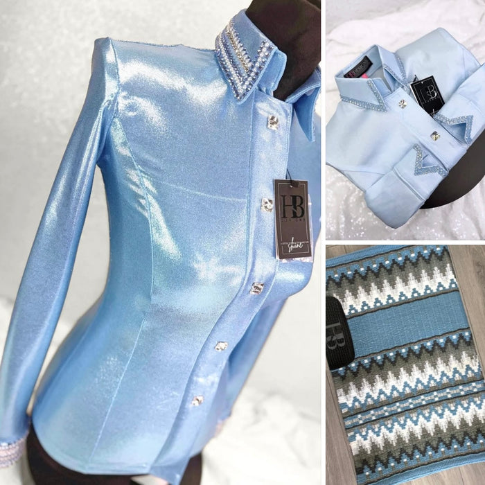 ICEY BLUE BUNDLE / GLITZY SIMPLY PAD
