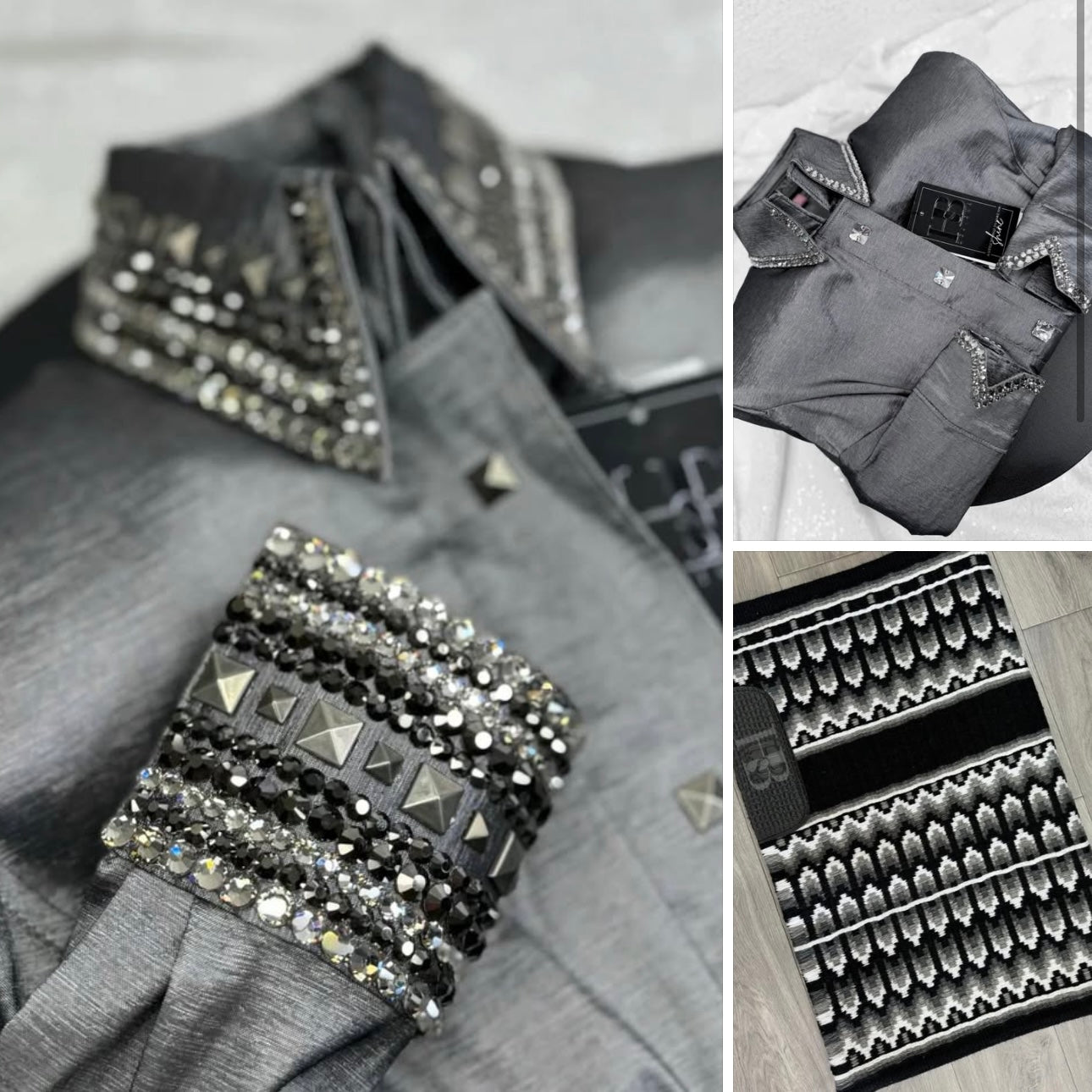 GUNMETAL GREY BUNDLE / GLITZY SIMPLY PAD