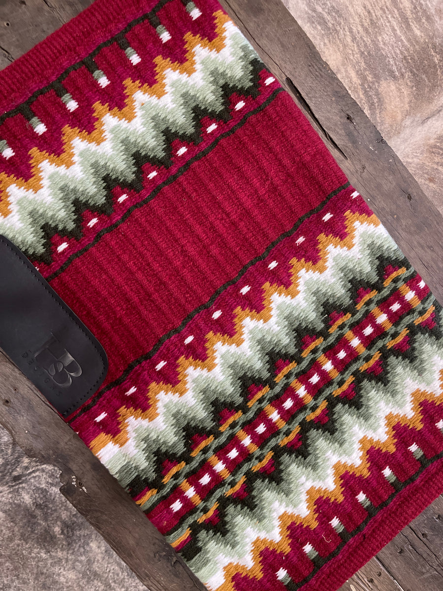 KATIE Crimson/Burgundy, Sage, Olive and Whiskey 1126