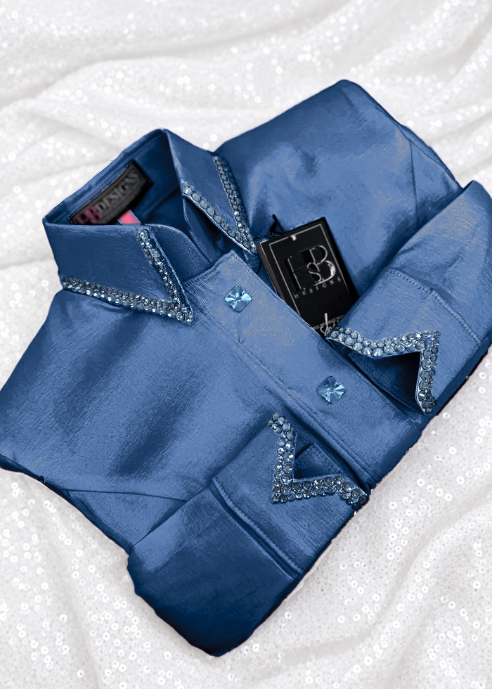 SIMPLY Denim Stretch Taffeta Day Shirt 1111