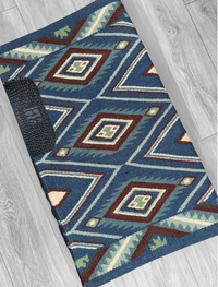 CHEYENNE 1.0 Denim, Burgundy, Chocolate Brown, Sage Green and White Premium Ranch Pad 1264