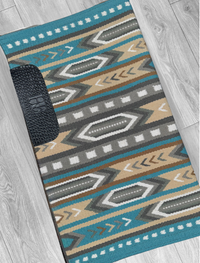 OAKLEY 1.0 Light Turquoise,  Cream, Charcoal, Grey, Camel, Tan and White Premium Ranch Pad 1265