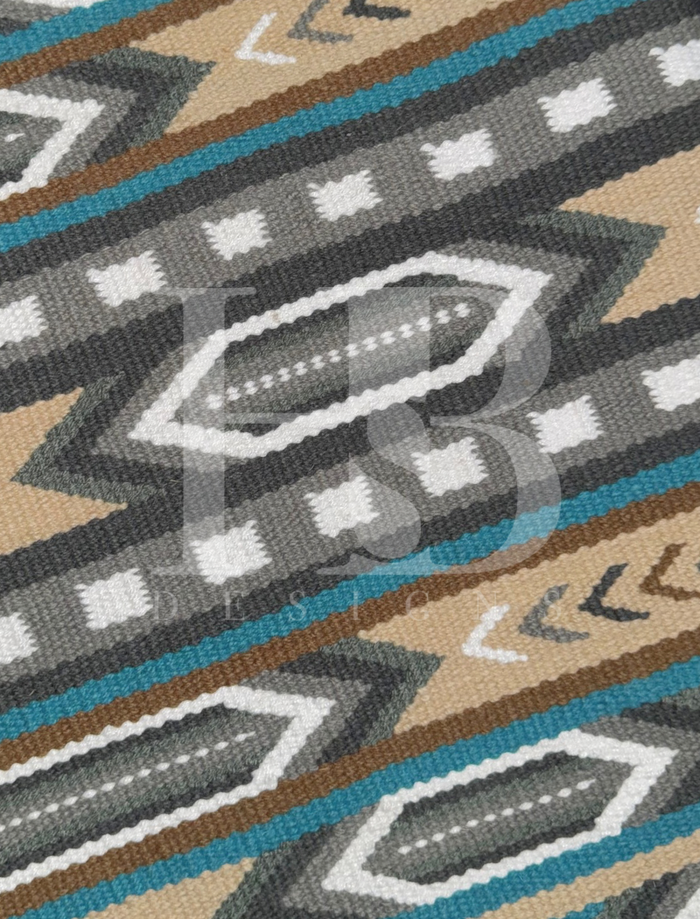 OAKLEY 1.0 Light Turquoise,  Cream, Charcoal, Grey, Camel, Tan and White Premium Ranch Pad 1265