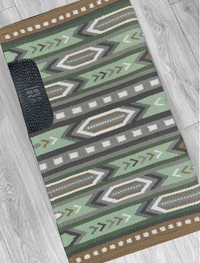 OAKLEY 1.0 Sage Green, Charcoal, Grey, Camel, and White Premium Ranch Pad 1266