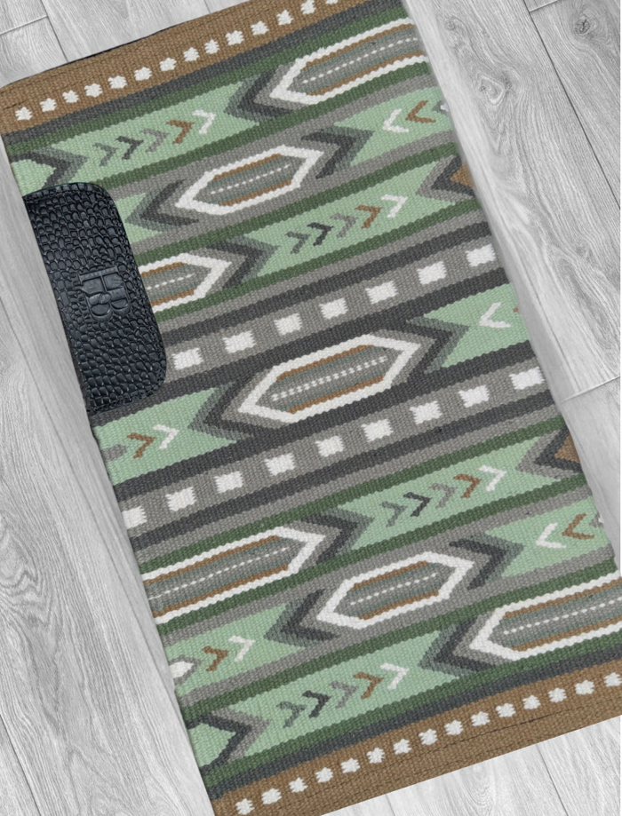 OAKLEY 1.0 Sage Green, Charcoal, Grey, Camel, and White Premium Ranch Pad 1266