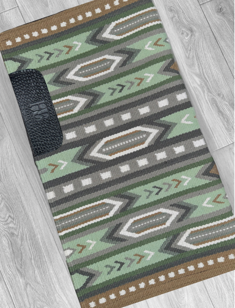 OAKLEY 1.0 Sage Green, Charcoal, Grey, Camel, and White Premium Ranch Pad 1266