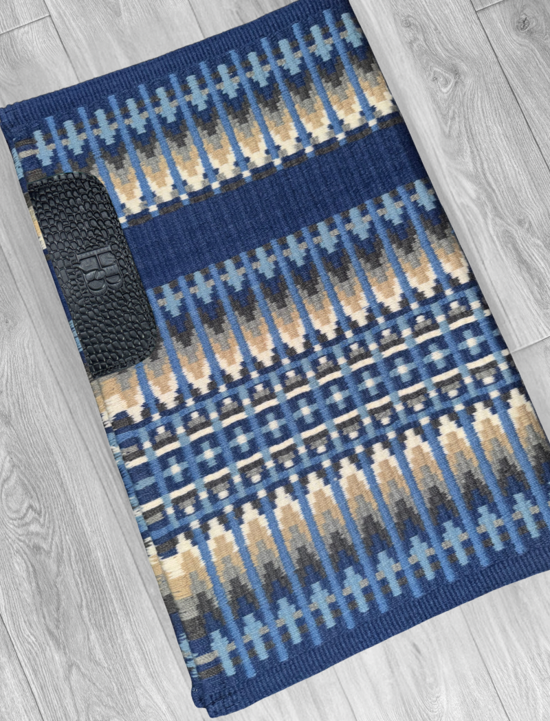 ERICA 1.0 Denim Blue, Periwinkle, Grey, Cream and White Premium Pad 1268