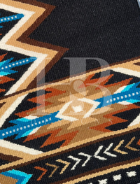 MONTANA 1.0 Black, Brown, Rust, Cream, Teal, Turquoise Blue Premium Ranch Pad 1226