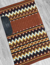 KATIE 1.0 Warm Chocolate, Honey, Brown, Black and White Premium Pad 1272