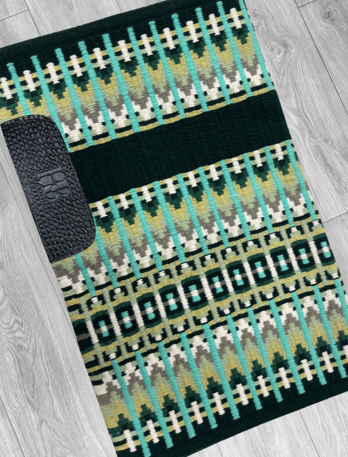 ERICA 1.0 Emerald Green, Seafoam, Mint, Sage, Grey and White Premium Pad 1273