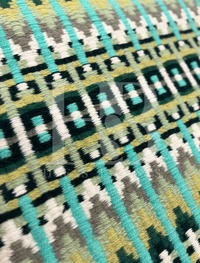 ERICA 1.0 Emerald Green, Seafoam, Mint, Sage, Grey and White Premium Pad 1273