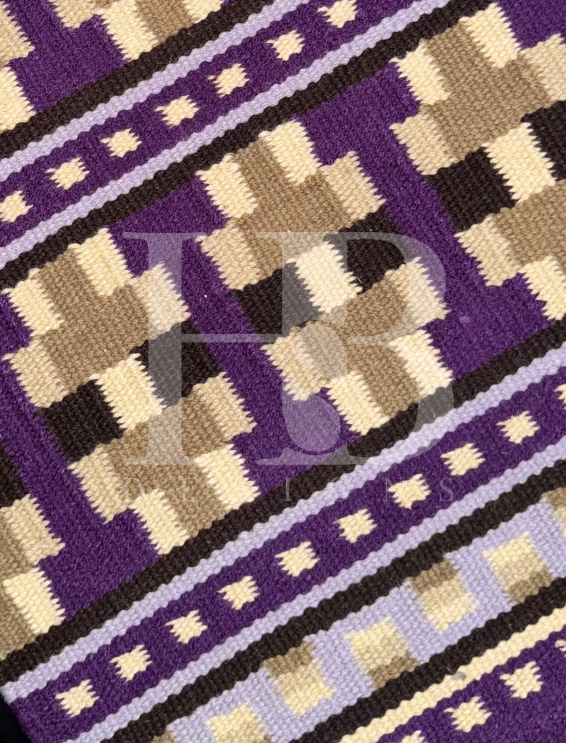 Ranch Purple Base, Icey Lavender, Lilac, Brown, Tan, Cream Premium Ranch Pad1228