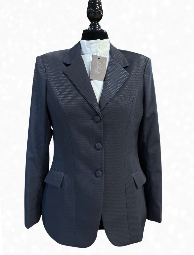 TAILORED Dimensional Navy Hunt Coat #1021