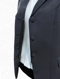 TAILORED Dimensional Navy Hunt Coat #1021
