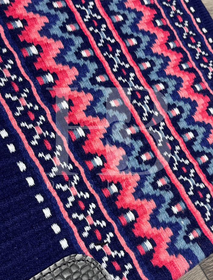 ROSALINA 1.0 Navy, Coral, Denim and White Premium Pad 1293