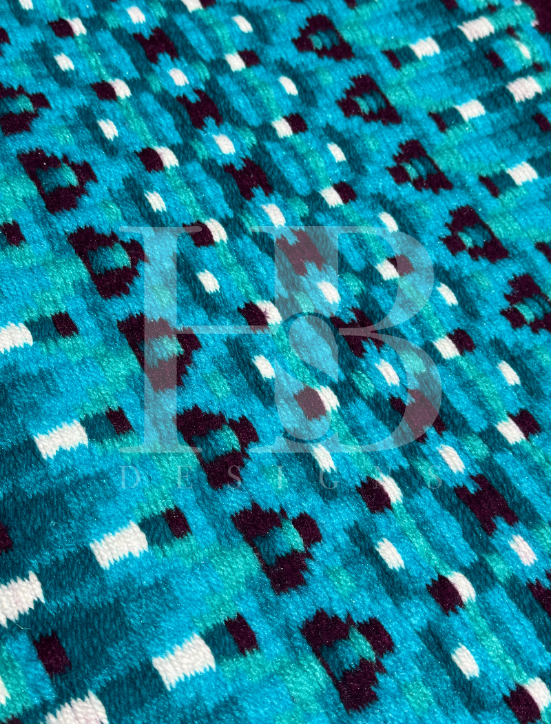 DAPHNE 1.0 Burgundy, Teal, Jade, Seafoam and White Premium Pad 1297