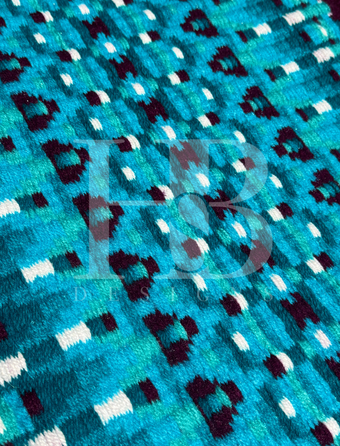 DAPHNE 1.0 Burgundy, Teal, Jade, Seafoam and White Premium Pad 1297