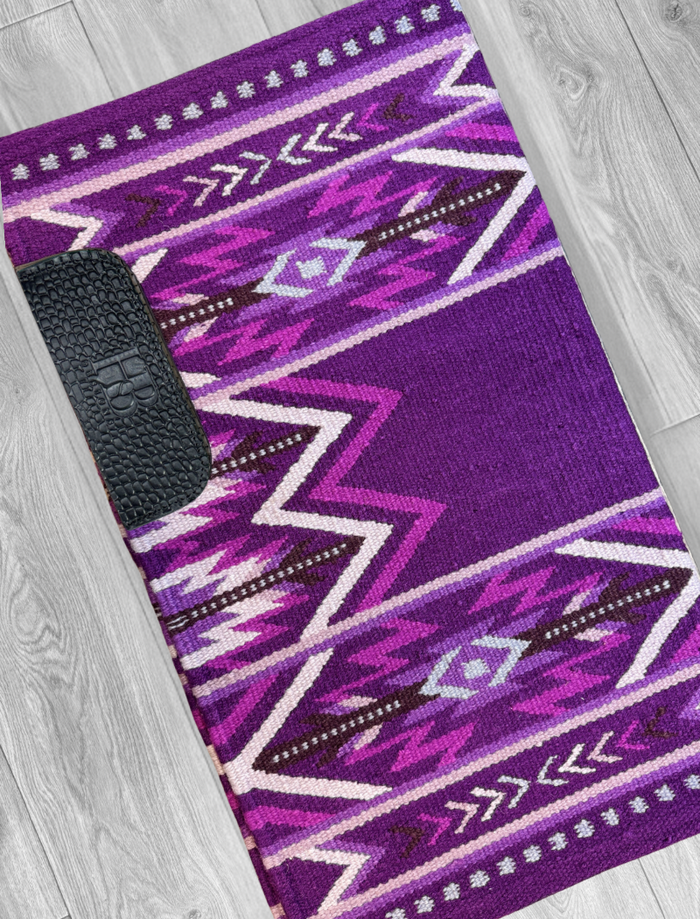 MONTANA 1.0 Electric Purple, Plum, Icey Lavender, Magenta and White Premium Ranch Pad 1233