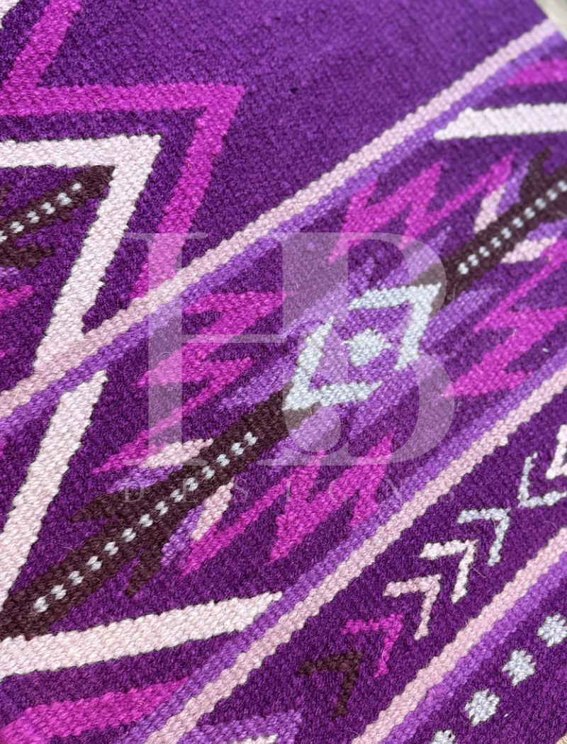 MONTANA 1.0 Electric Purple, Plum, Icey Lavender, Magenta and White Premium Ranch Pad 1233