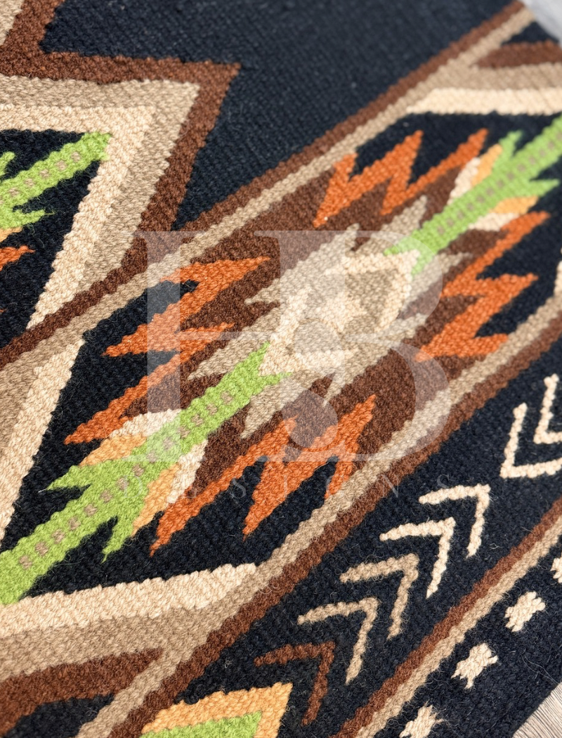 MONTANA 1.0 Green, Rust, Chocolate Brown, Tan, Cream and Black Premium Ranch Pad 1234