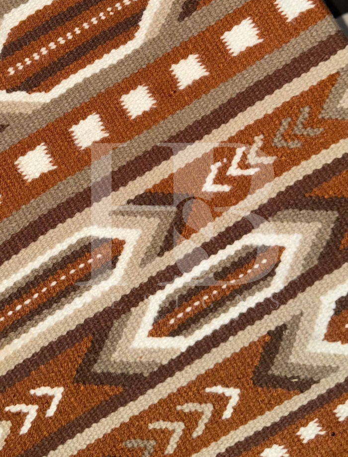 OAKLEY 1.0 Rust, Chocolate Brown, Sand, Cream, Taupe Premium Ranch Pad 1223