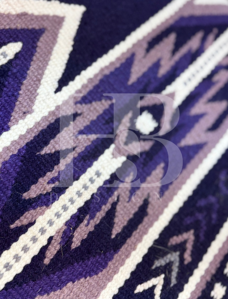 MONTANA 1.0 Deep Purple, Lilac, Purple, Royal Purple, Icey Lavender and White Premium Ranch Pad 1245