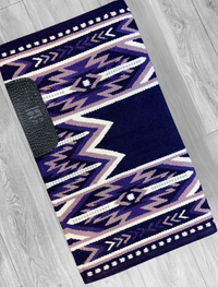 MONTANA 1.0 Deep Purple, Lilac, Purple, Royal Purple, Icey Lavender and White Premium Ranch Pad 1245