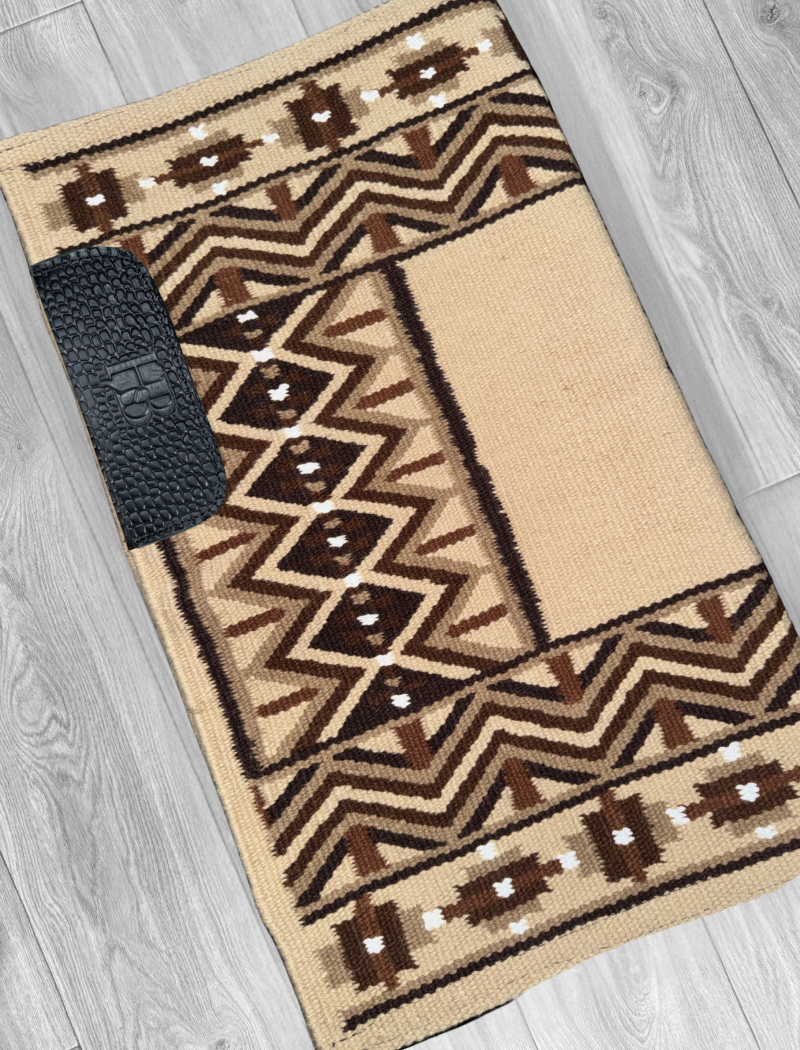 DAKOTA 1.0 Chocolate, Taupe, Medium Brown, Tan, White Premium Ranch Pad 1246