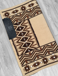 DAKOTA 1.0 Chocolate, Taupe, Medium Brown, Tan, White Premium Ranch Pad 1246