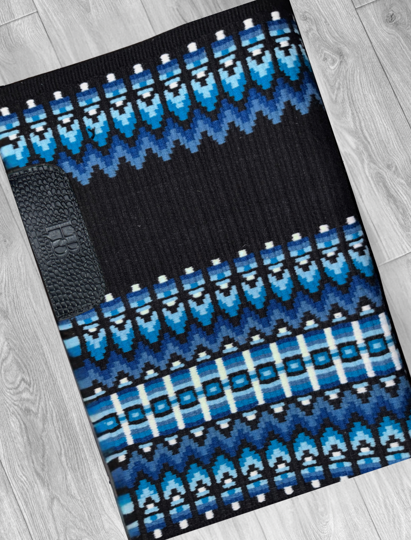 SOPHIE 1.0 Blue, Turquoise, Sky Blue, Black and White Premium Pad 1257