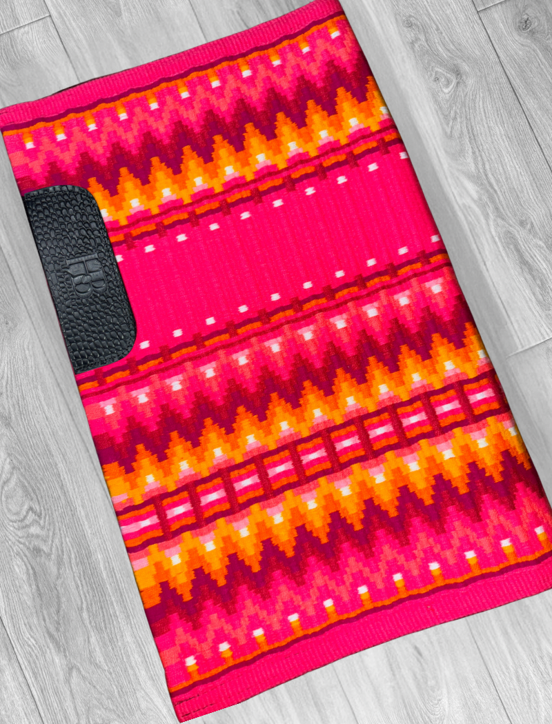 KATIE 1.0 Neon Coral, Orange, Raspberry, Yellow and White Premium Pad 1259