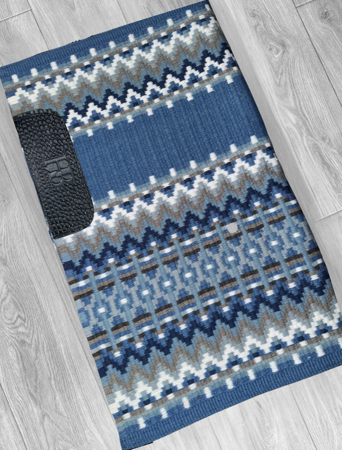 EMILY 1.0 Denim Blue, Steel Blue, Navy, Icey Blue, Grey and White Premium Pad 1260