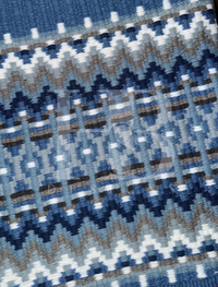 EMILY 1.0 Denim Blue, Steel Blue, Navy, Icey Blue, Grey and White Premium Pad 1260