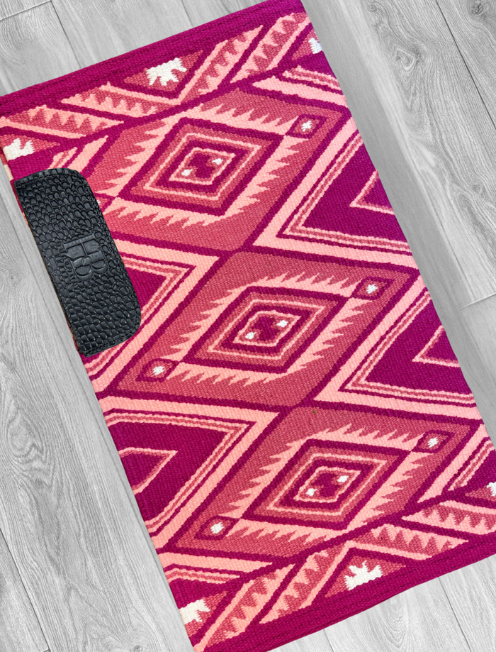 CHEYENNE 1.0 Coral, Raspberry, Peach, Petal, Rose Pink and White Premium Ranch Pad 1241