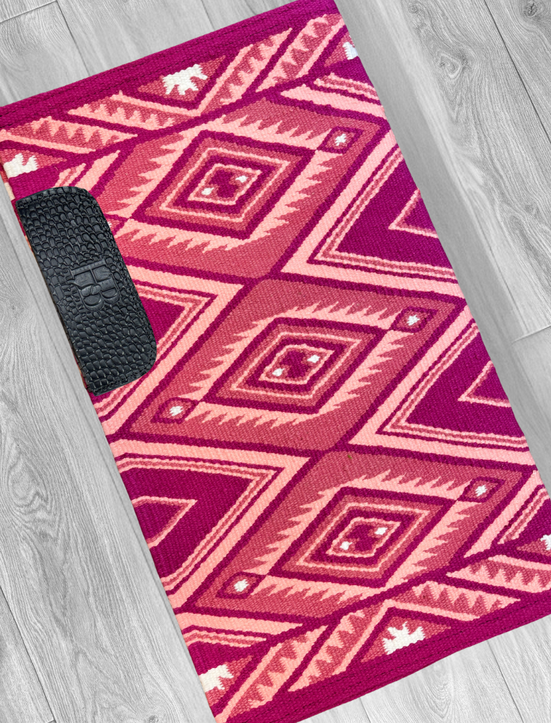 CHEYENNE 1.0 Coral, Raspberry, Peach, Petal, Rose Pink and White Premium Ranch Pad 1241