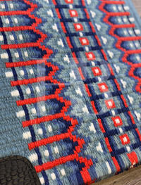 SOPHIE 1.0 Light Denim Blue, Dusty Blue, Navy, Persimmon and White Premium Pad 1291