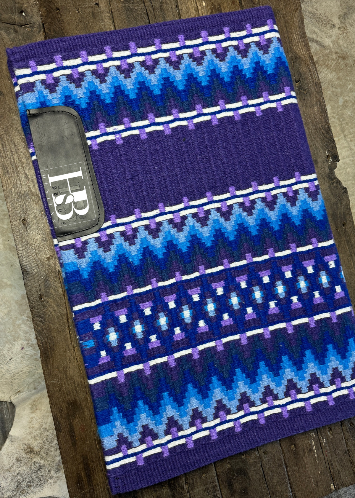 RILEY 1.0 Purple, Lavender, Royal Blue, Sky Blue and White Premium Pad