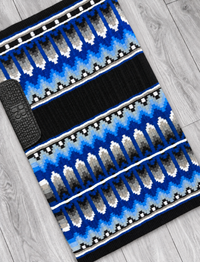 RACHEL 1.0 Royal Blue, Sky Blue, Grey, White and Black Premium Pad 1005
