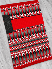 ERICA 1.0 Red, Black, Grey and White Premium Pad 1006